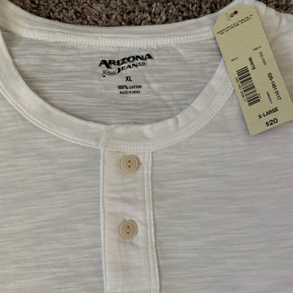 White Henley - Picture 2 of 3